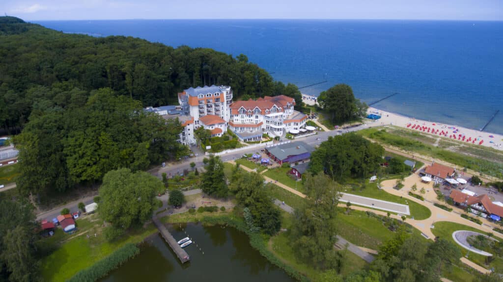 Strandhotel Seerose auf Usedom an der Ostseeküste